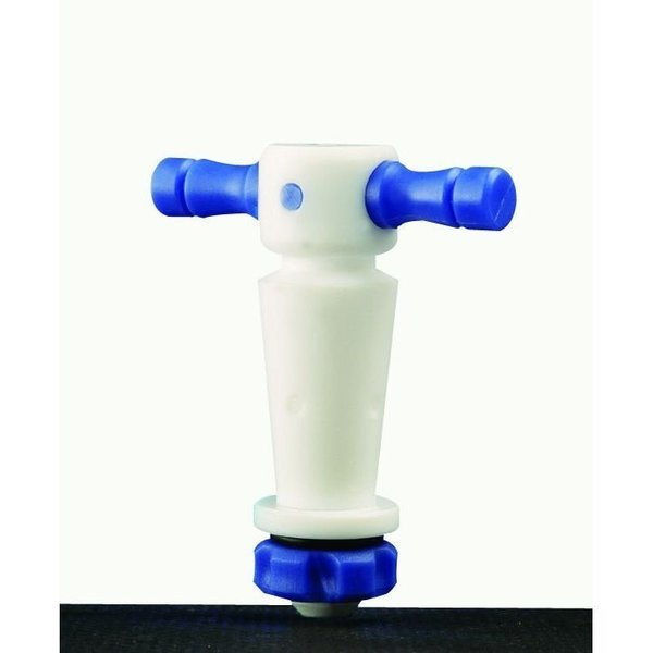 STOPCOCK REPLACEMENT PLUG, 1:5 TEFLON, T-BORE, 4mm, PLUG 16/35, Synthware, Mfr#: S201635